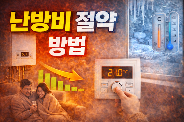 난방비 절약하는 가장 빠른 방법, 대부분 여기서 차이 납니다