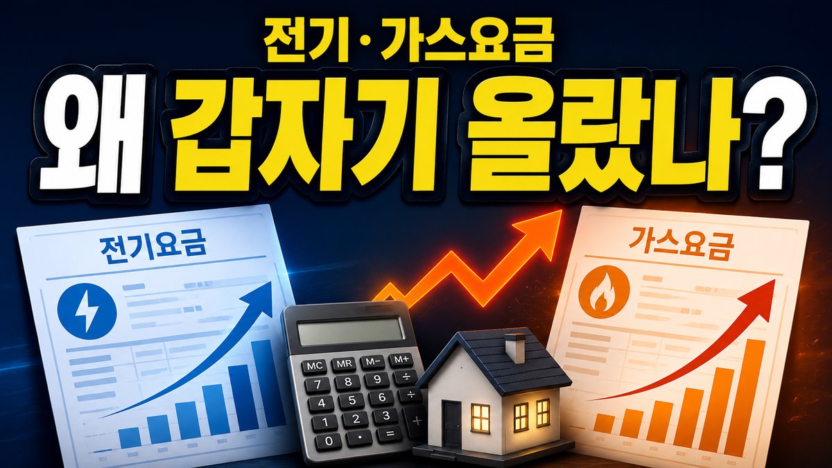 전기요금·가스요금이 갑자기 오르는 집, 사용 흐름으로 보면 이유가 보입니다